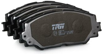 Дисковые тормозные колодки передние TRW GDB3425 для Toyota, Subaru (4 шт.)