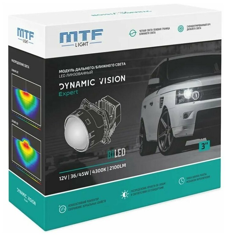 Модуль MTF Dynamic Vision LED 3" Expert 4300k