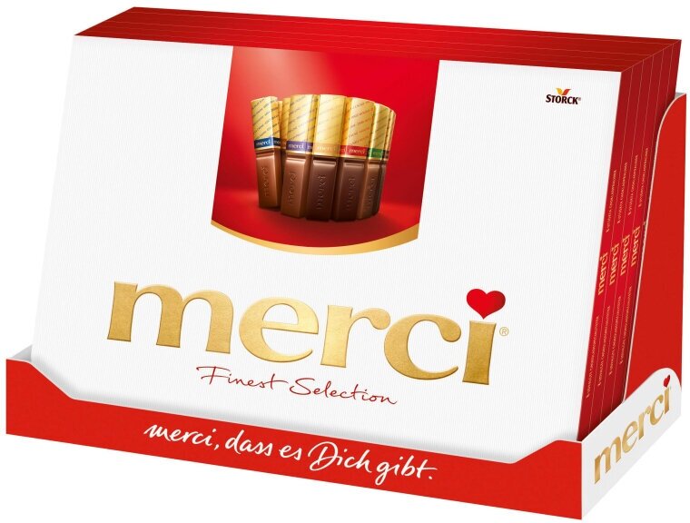 Набор конфет Merci из шоколада, 675 г - фотография № 20