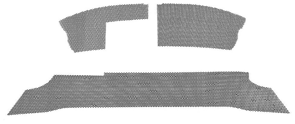 Сетка декоративная на решетку радиатора LADA X-RAY фигурная 99999215004119
