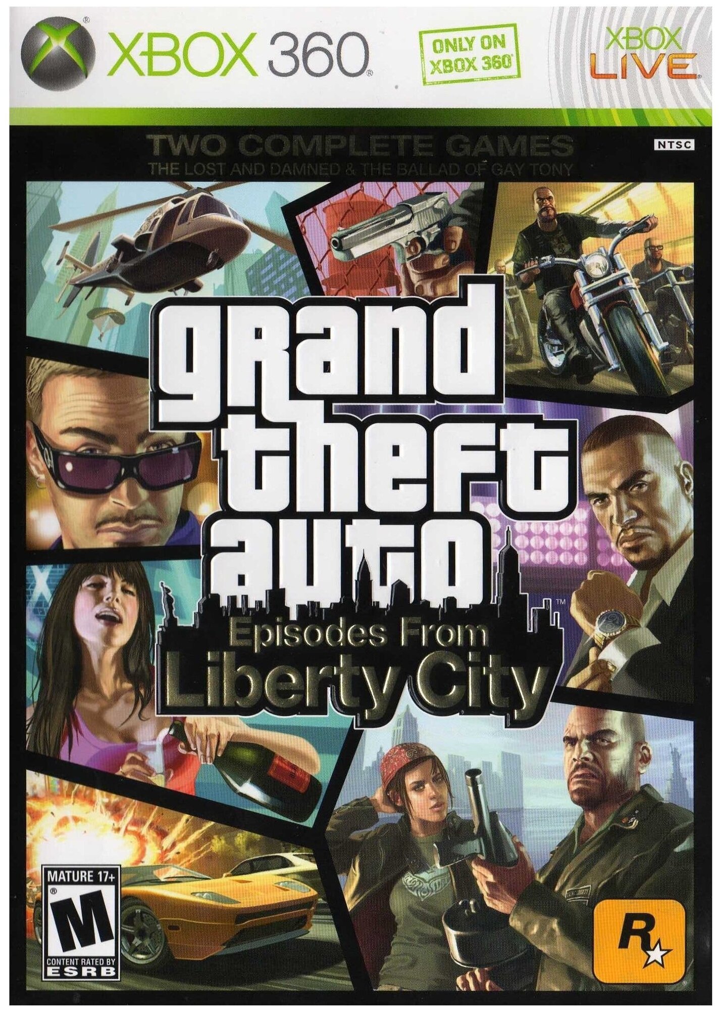 Игра Grand Theft Auto: Episodes from Liberty City для Xbox 360