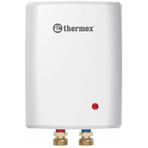 водонагреватель проточный thermex surf 6000 Проточный электрический водонагреватель Thermex Surf 5000, душ, белый