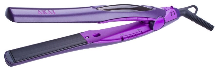Выпрямитель для укладки волос Akai HS-1800 V, Lilac - фотография № 1