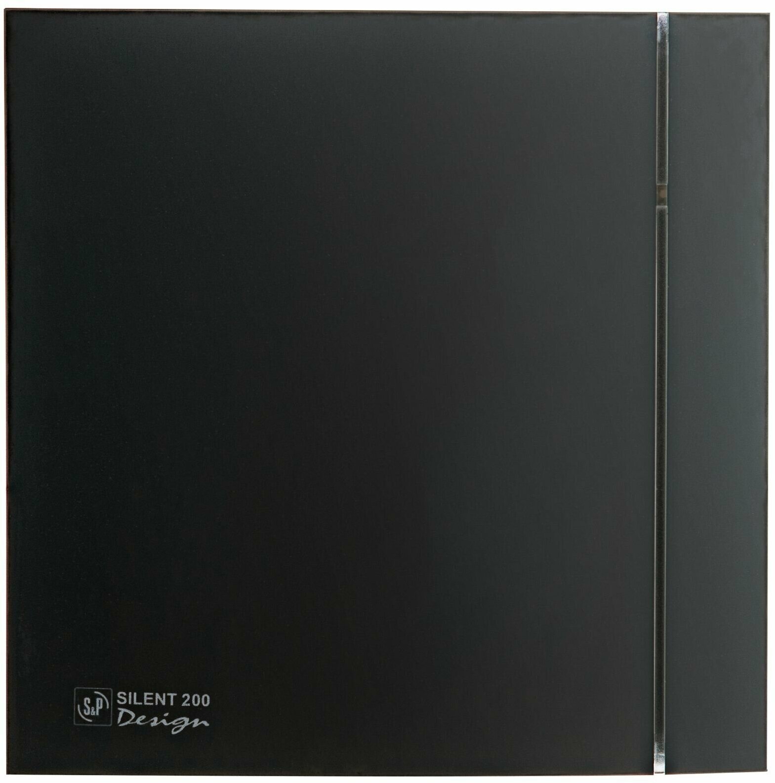 Накладной вентилятор Soler Palau SILENT-200 CZ MATT BLACK DESIGN 4C