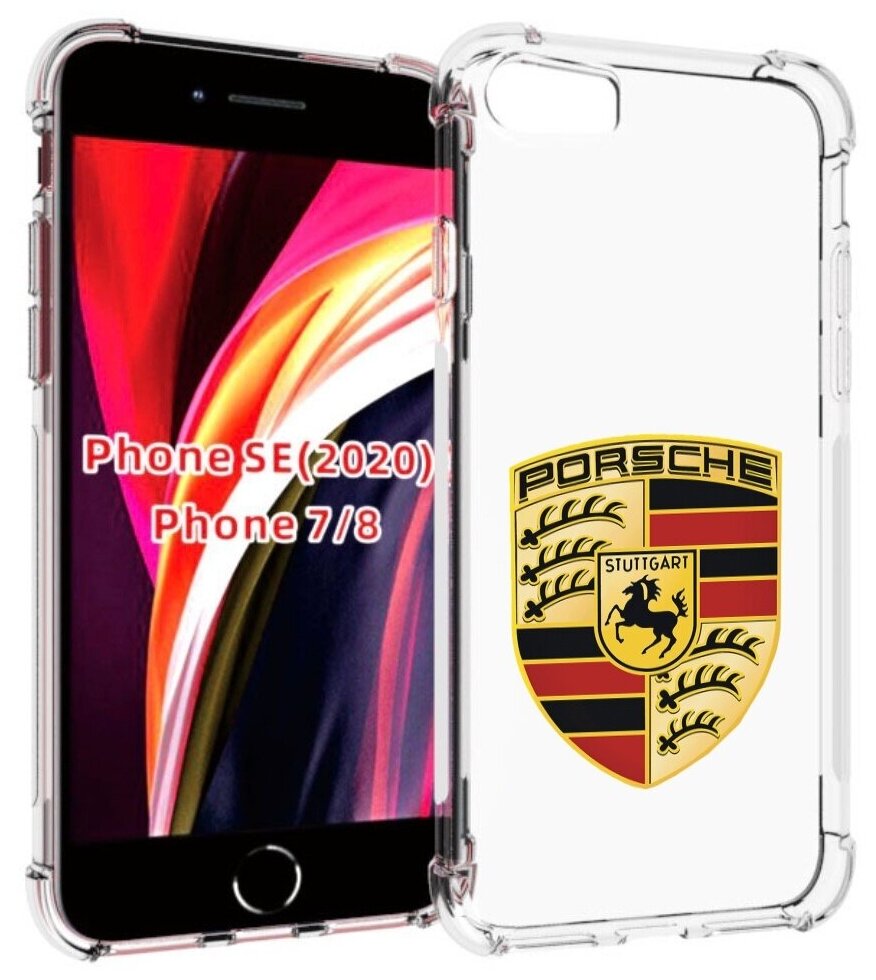 Чехол MyPads porsche-порш-5 мужской для iPhone 7 4.7 / iPhone 8 / iPhone SE 2 (2020) / Apple iPhone SE3 2022 задняя-панель-накладка-бампер