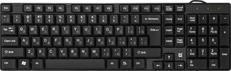 Клавиатура Defender Accent SB-720 стандартная, влагоустойчивая, чёрная
