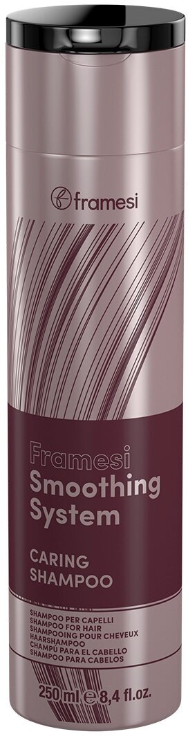 Шампунь для домашнего ухода, разглаживающий FRAMESI SMOOTHING SYSTEM CARING SHAMPOO, 250 мл