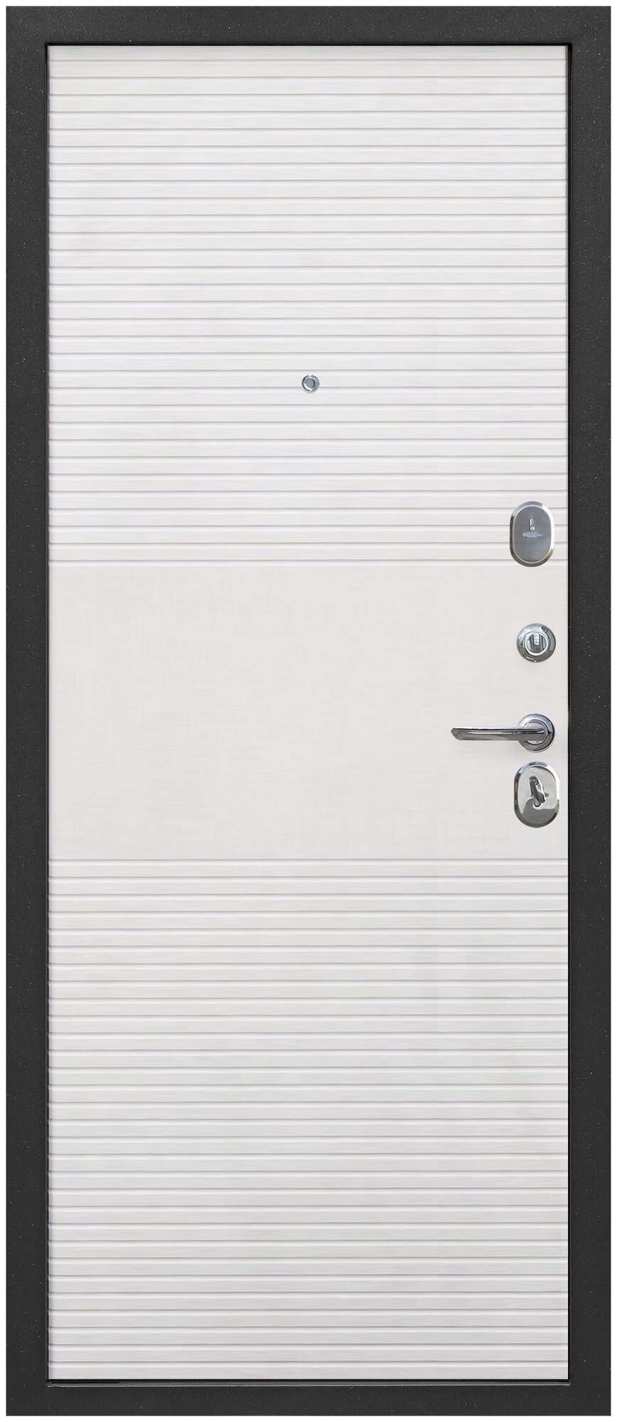 Дверь 7,5 см Гарда Серебро Белый ясень 860R - фотография № 2