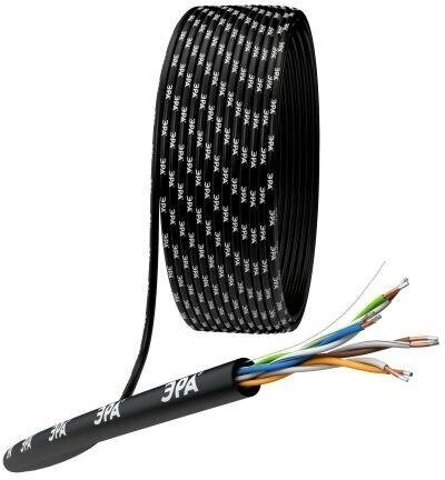 Кабель UTP 4x2x24AWG Cat5e CCA PE OUTDOOR 305м SIMPLE (м) ЭРА Б0044436 Эра