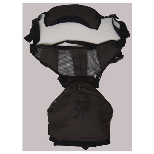 фото Хипсит sinbii с карманом под сиденьем и со спинкой на 1 лямке.