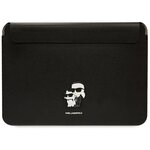 Чехол-папка Lagerfeld Saffiano Sleeve NFT Karl & Choupette для Macbook 16