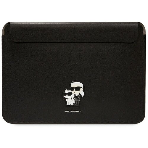 Чехол-папка Lagerfeld Saffiano Sleeve NFT Karl & Choupette для Macbook 16