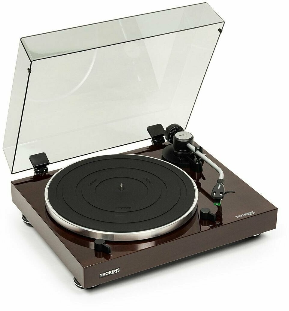 Thorens TD-204 TP120 AT95E walnut виниловый проигрыватель