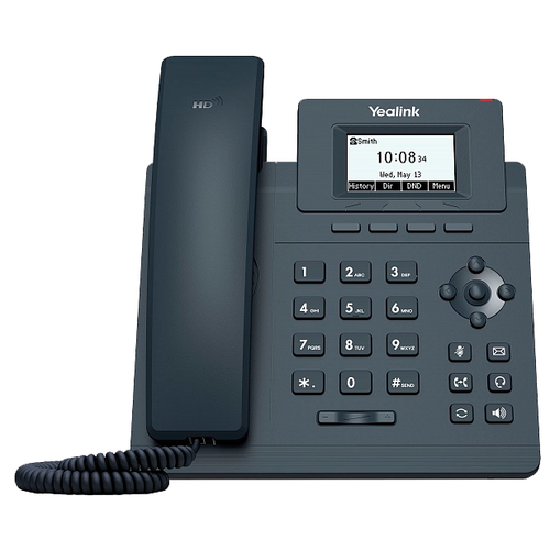 VoIP-телефон Yealink SIP-T30 черный voip телефон yealink sip t33g черный