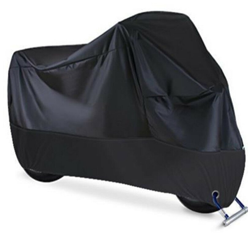 фото Чехол, тент для мотоцикла водонепроницаемый 245(д)*105(ш)*125(в)