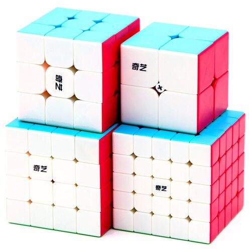 Набор кубиков Рубика MoFangGe Qi 2x2-5x5 головоломки qiyi mofangge набор mofangge qi 2x2 5x5 color