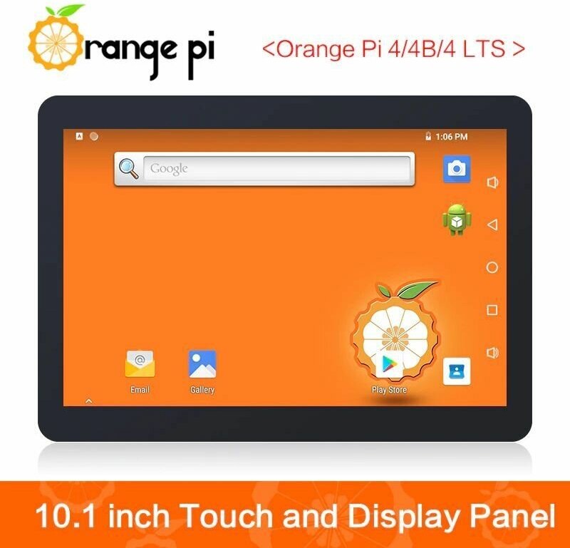 10'1-дюймовый сенсорный экран для Orange Pi 4