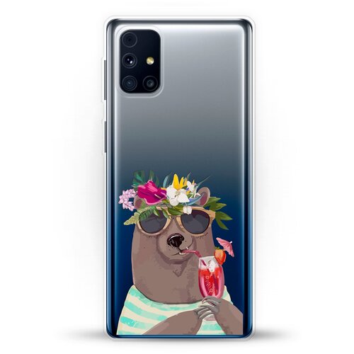 фото Силиконовый чехол swag бигль на samsung galaxy m31s andy & paul