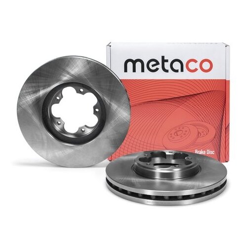 фото Диск тормозной передний вентилируемый (производитель: metaco 3050357)