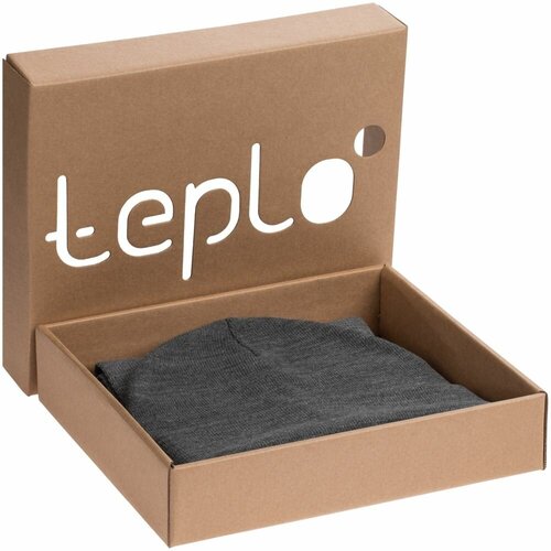 фото Шапка teplo, размер 56/60, серый