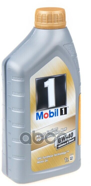 Mobil Mobil Mobil 1 New Life 0w40 (1l)_масло Мот.! Синт Api Sn/Sm/Sl/Sj/Cf, Acea A3/B3/B4,Gm-Ll-A-025/Ll-B-025