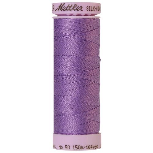 Нить для машинного квилтинга SILK-FINISH COTTON 50, 150 м 100% хлопок 0029 English Lavender ( 9105-0029 )