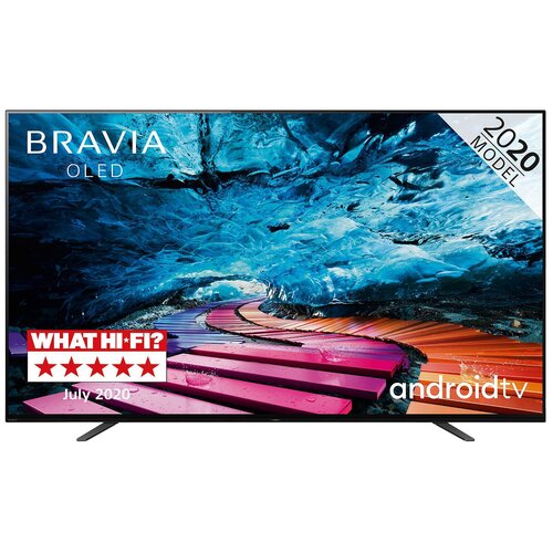 фото Телевизор oled sony kd-55a8 54.6" (2020), черный