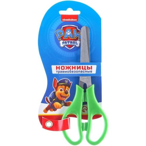 Ножницы детские 12 см, безопасные, пластиковые ручки, микс, PAW PATROL