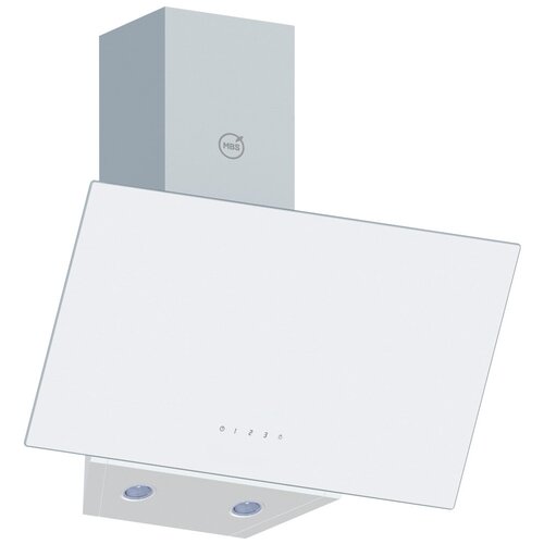 Кухонная вытяжка наклонная MBS GARTENZIA 150 GLASS WHITE 1087500₽