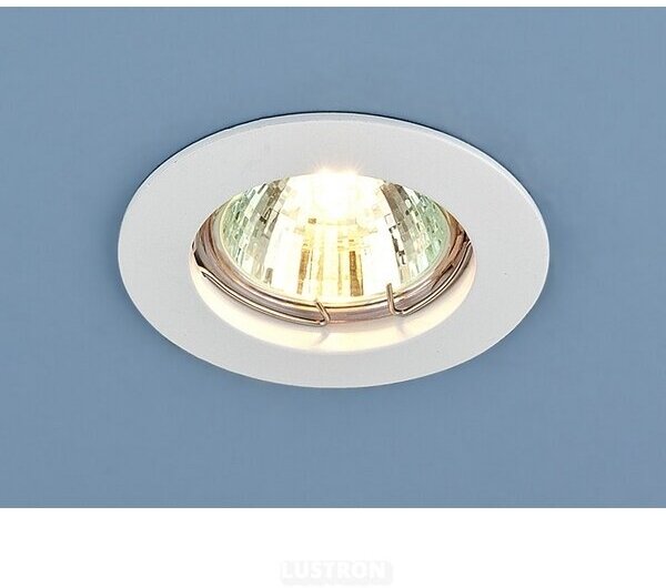 Светильник Ambrella light Classic 863A WH, GU5.3, 10 Вт, цвет арматуры: белый, цвет плафона: белый