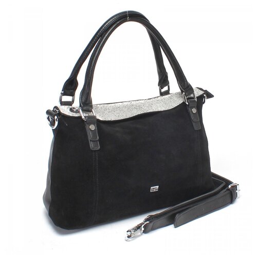 фото Женская сумка-тоут экокожа(искусственная кожа) + натуральная замша velina fabbiano 524473