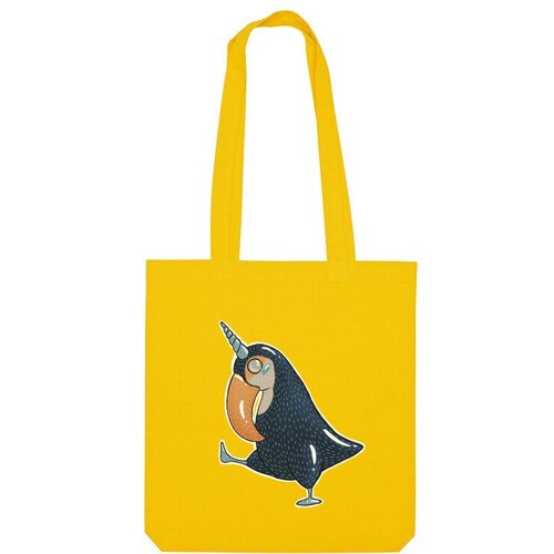 фото Сумка шоппер us basic, желтый