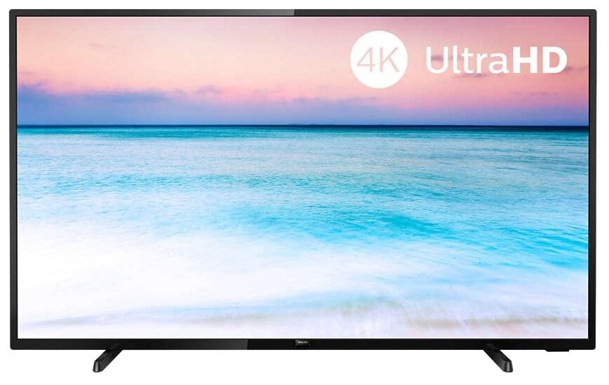 58" Телевизор Philips 58PUS6504 2019 LED, HDR, черный