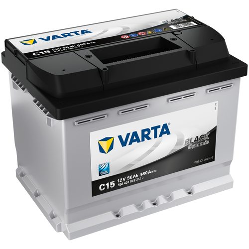 Аккумулятор Varta Black Dynamic C15 56 Ач 480А прям. пол