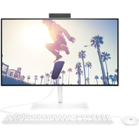 Моноблок HP AIO 24-CB1025NH 23.8" 1920x1080, Intel Core i5-1235U, 8Gb RAM, 512Gb SSD, Cam, без OS, белый, клавиатура, мышь 6V339EA