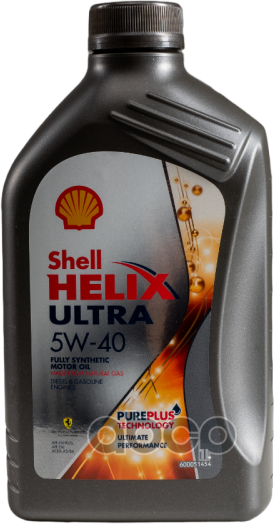 Shell Масло Моторное 5W40 Shell 1Л Синтетика Helix Ultra Sp A3/B4 Eu