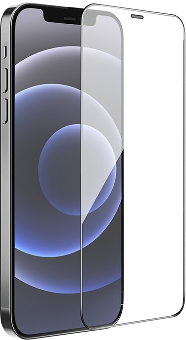Защитное стекло на iPhone 12 Pro Max (6.7) A34, HOCO, 9D large arc dustproof glass, черное