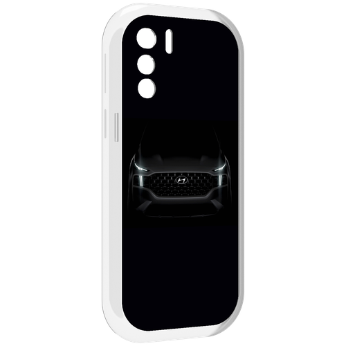 Чехол MyPads Hyundai хендай 2 для UleFone Note 13P задняя-панель-накладка-бампер
