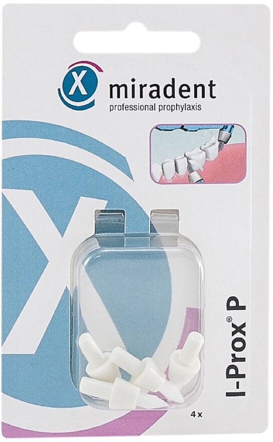 Насадки Miradent I-Prox P на монопучковую щетку, 4 шт