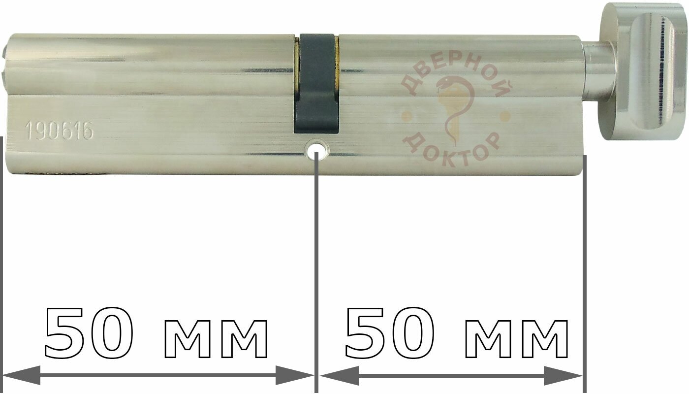 Цилиндровый механизм Apecs SM-100-С-NI - фотография № 8