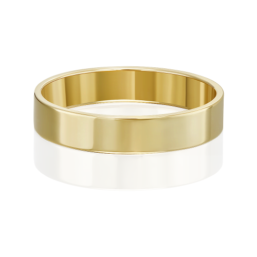 Кольцо обручальное PLATINA желтое золото, 585 проба, размер 21