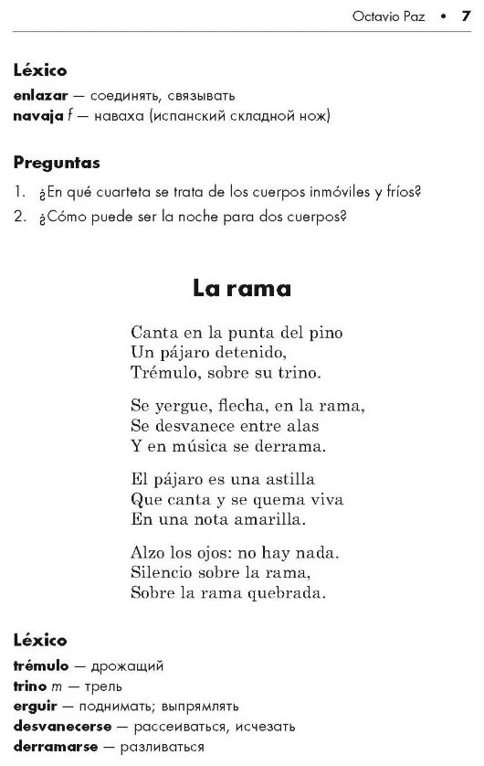 Поэзия Латинской Америки ХХ века. Книга для чтения на испанском языке - фото №6