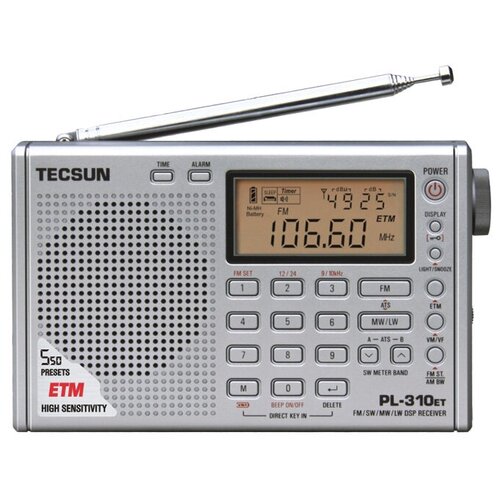 Цифровой радиоприемник Tecsun PL-310ET (export version) black