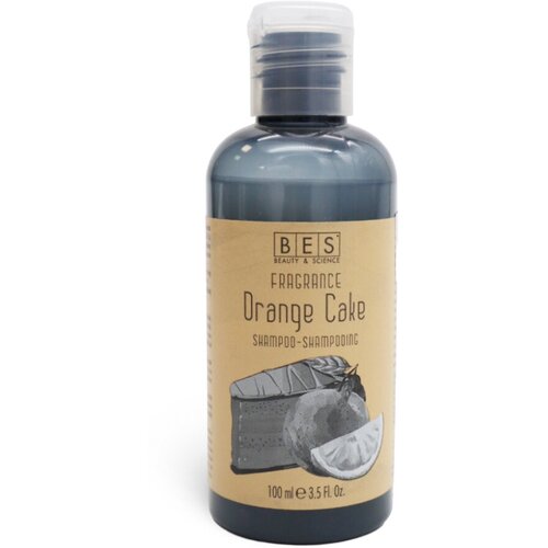 BES Профессиональный спа-шампунь FRAGRANCE для всех типов волос (pH 4.5) Апельсиновый пирог, 100 мл