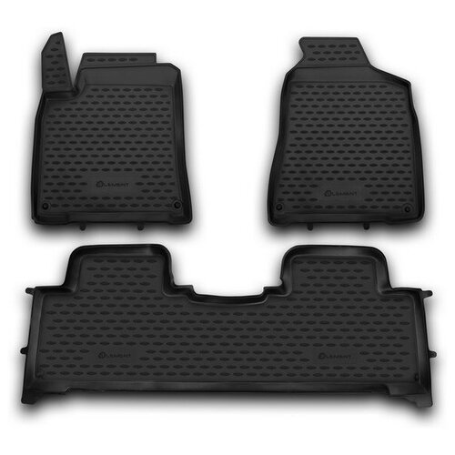 фото Element коврики в салон ssang yong new actyon, 2010-> 3 шт. (полиуретан)