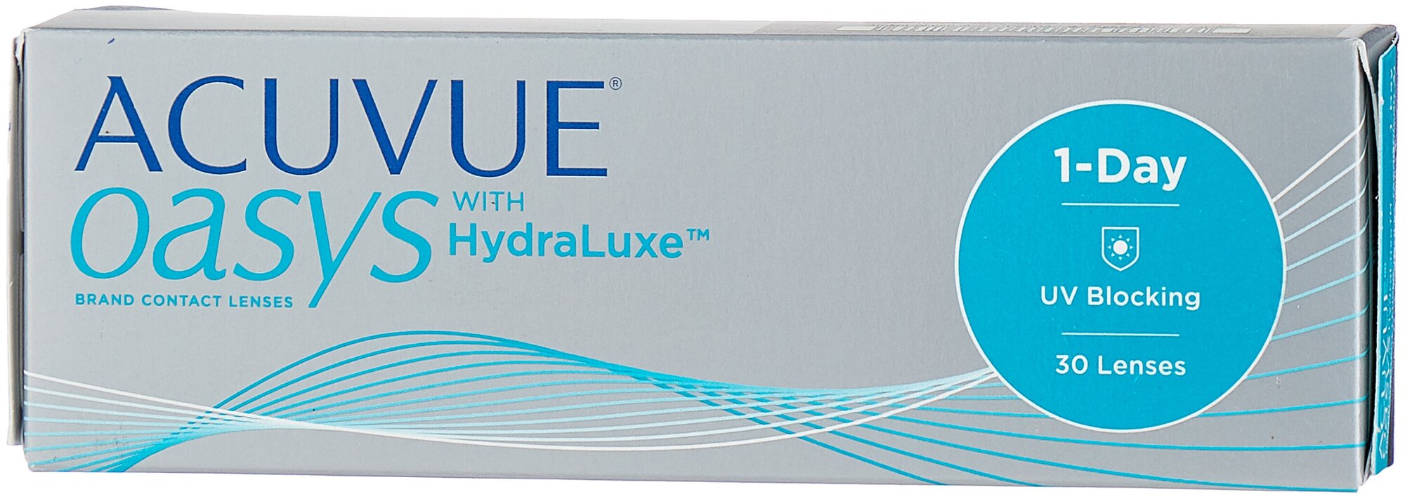 Контактные линзы Acuvue OASYS 1-Day with HydraLuxe, 30 шт. — купить по выгодной цене на Яндекс.Маркете