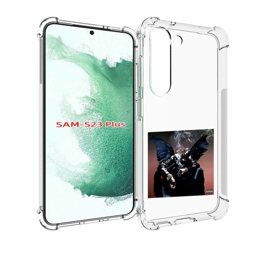 Чехол MyPads Travis Scott - Birds In The Trap Sing McKnight для Samsung Galaxy S23 Plus + задняя-панель-накладка-бампер