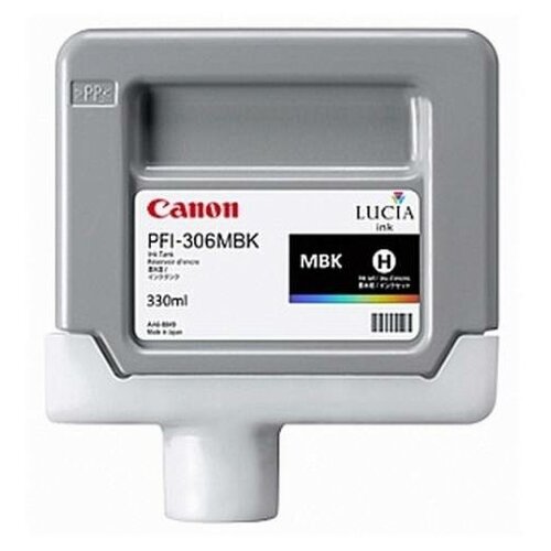 Картридж Canon PFI-306MBK (6656B001), 300 стр, черный матовый