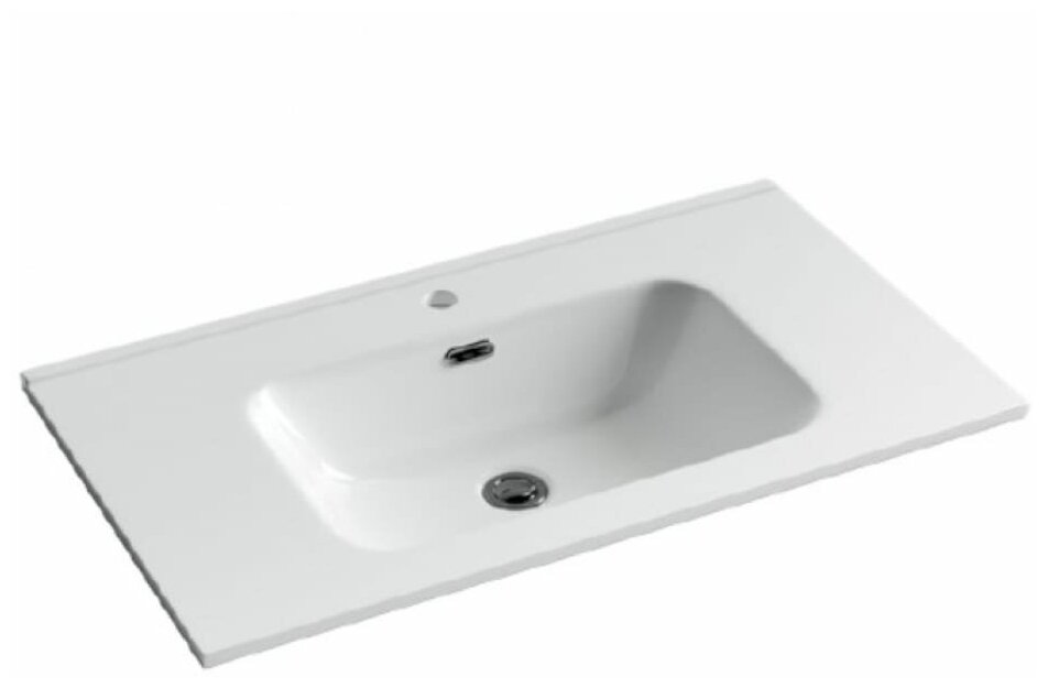 фото Накладной прямоугольный умывальник Ceramica Nova Element