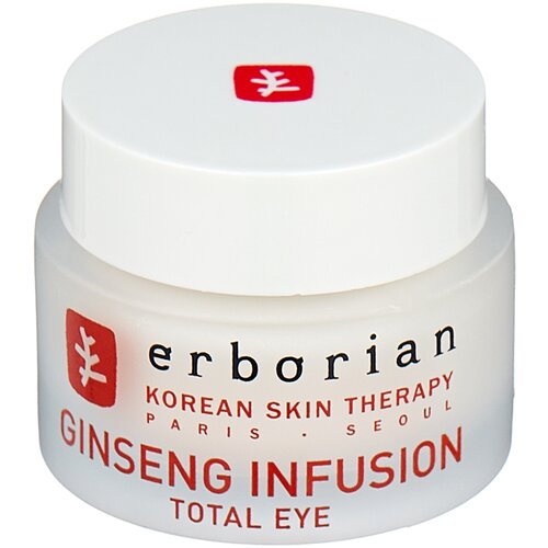 Erborian Крем для кожи вокруг глаз Ginseng Infusion Total Eye, 15 мл набор средств для глаз s summecosmetics комплексный омолаживающий уход за кожей вокруг глаз play total eye treatment